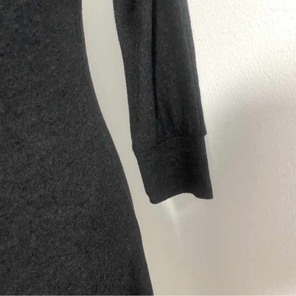 Converse One Star Women’s Tunic Sweatshirt Dress Charcoal Gray Size XS Y2K EUC - Picture 5 of 8